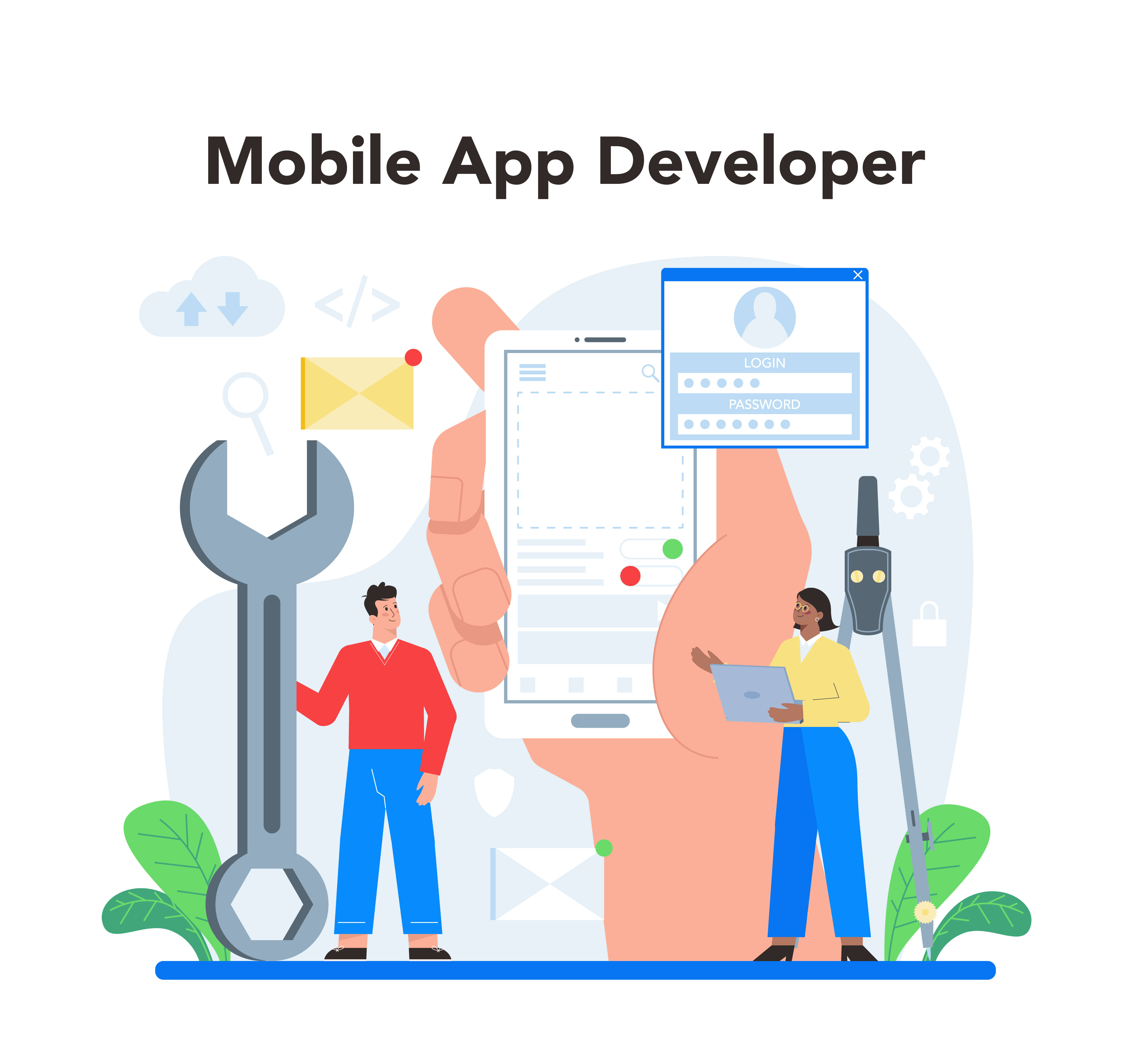 Mobile App Development Back